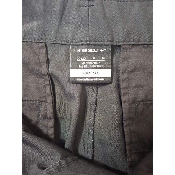 Nike Men's Tech Golf Pants Men's Size 32x32 Black Stretch Dri-Fit 597323 - Picture 7 of 12